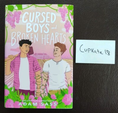 Cursed Boys and Broken Hearts by Adam Sass 7/24 Hardcover NEW