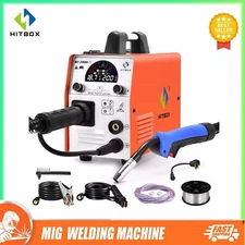 HITBOX 4 in 1 MIG Welder Inverter Gas ARC TIG MIG 200A Welding Machine 110V/220V