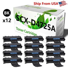 12PK SCX-4725 Toner Cartridges for SCX-4725ELS SCX-4725N SCX-4725FN SCX-4725F