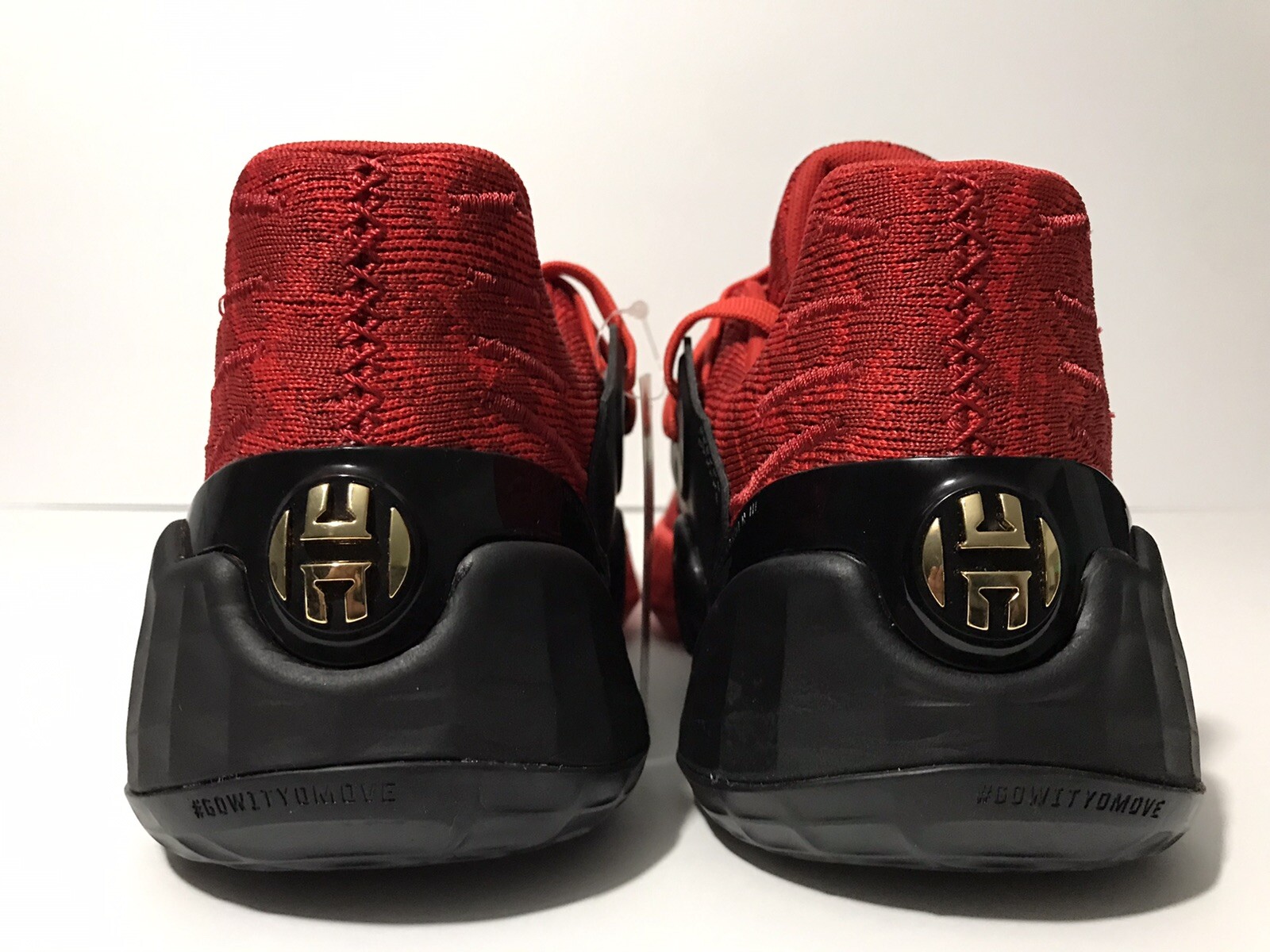 Adidas James Harden Vol.4 Red/Black EF0999 Sz 7 image 9