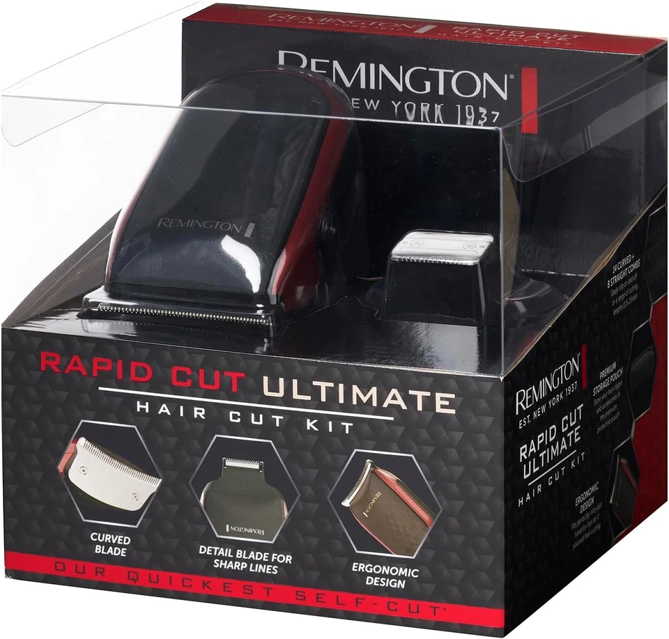 Remington Cordless Compact Rapid Ultimate Hair Cut Kit CurveCut Blade Technology - image 4 of 4