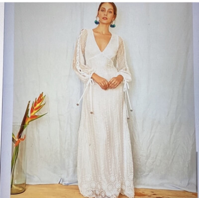 knee length dresses for ladies Plus Size Party Reflective Sparkly Iridescent Round Sequin V Neck Long Prom  Mermaid Maxi Dress(Ships 24h) main image 0