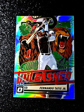 2021 Fernando Tatis Jr Panini Donruss Optic Holo Unleashed Chrome Refractor #8