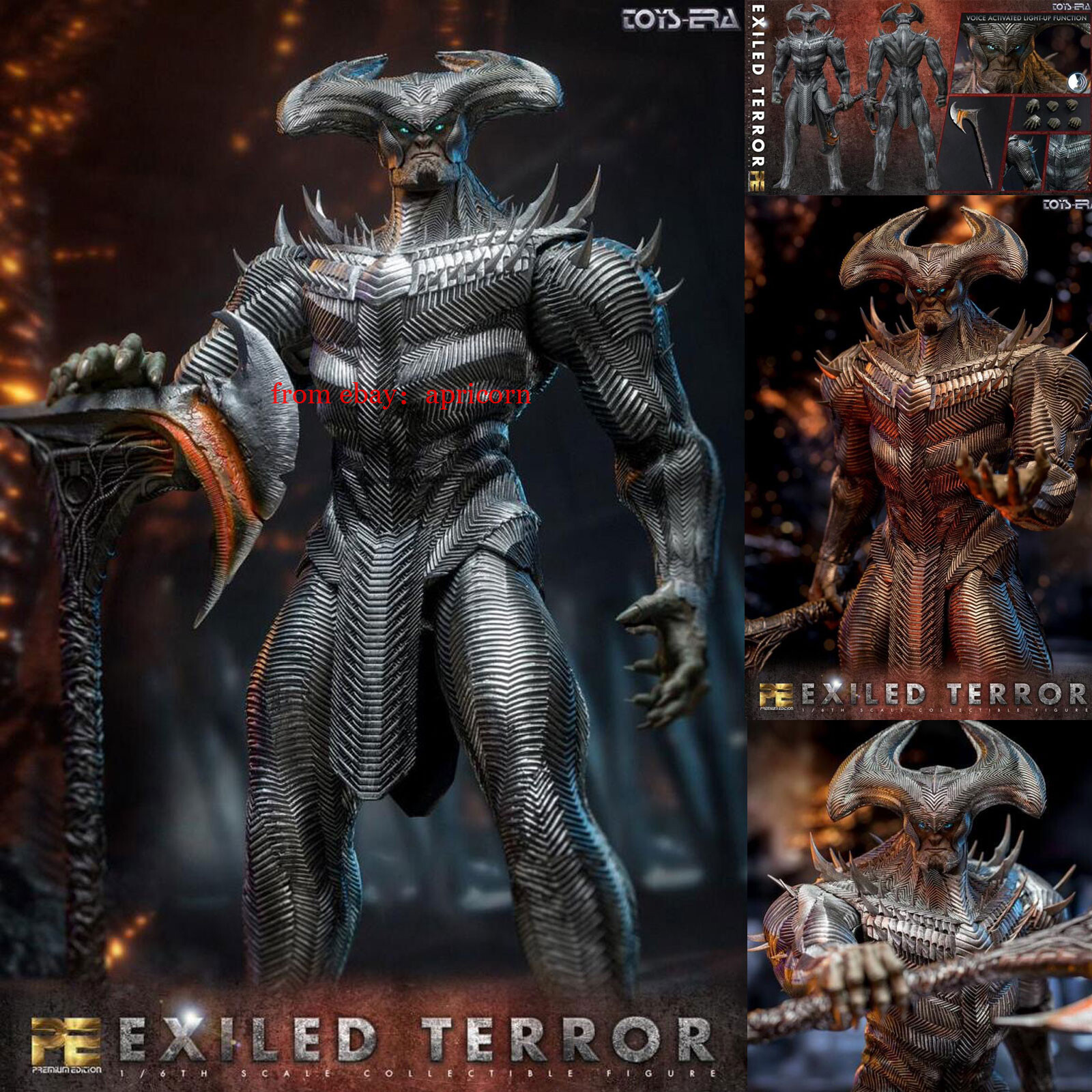 Pre! TOYS ERA PE012 Exiled Terror Steppenwolf 1/6 Collectible Male