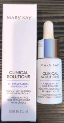 Mary Kay Clinical Solutions C+ RESVERATROL LINE REDUCER 0.5 oz Expired -8/23-