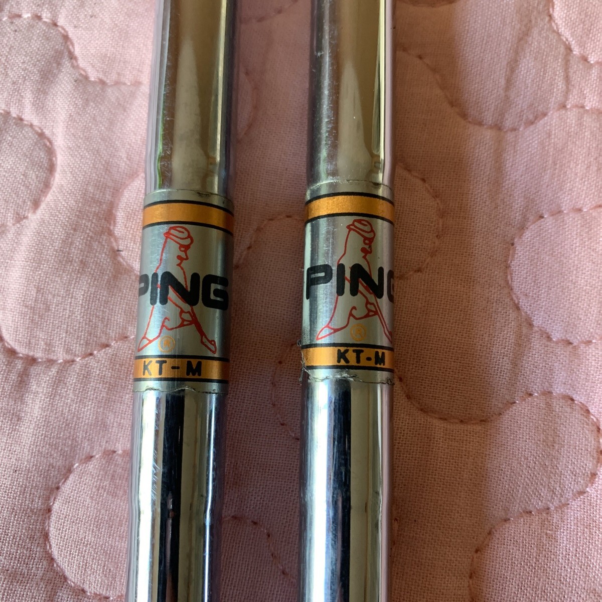 Ping Zing Orange Dot Iron Set 3-pw With KT-M Stiff Flex All the