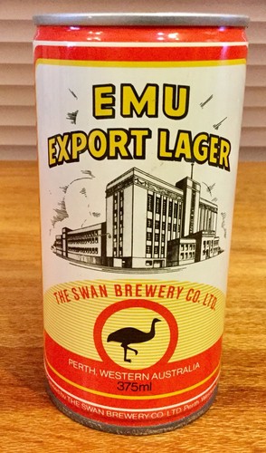 375ml. crimped steel beer can.