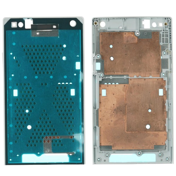 Original Sony Ericsson Xperia S Lt26I Display Screen Frame Cover Adhesive, White-image