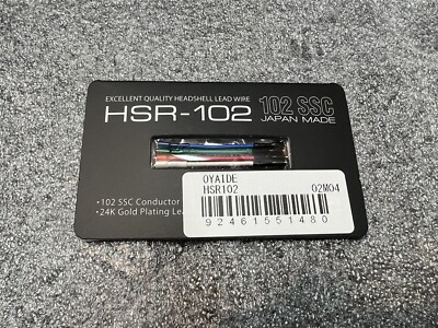 OYAIDE HSR-102, headshell leads (free shiping)