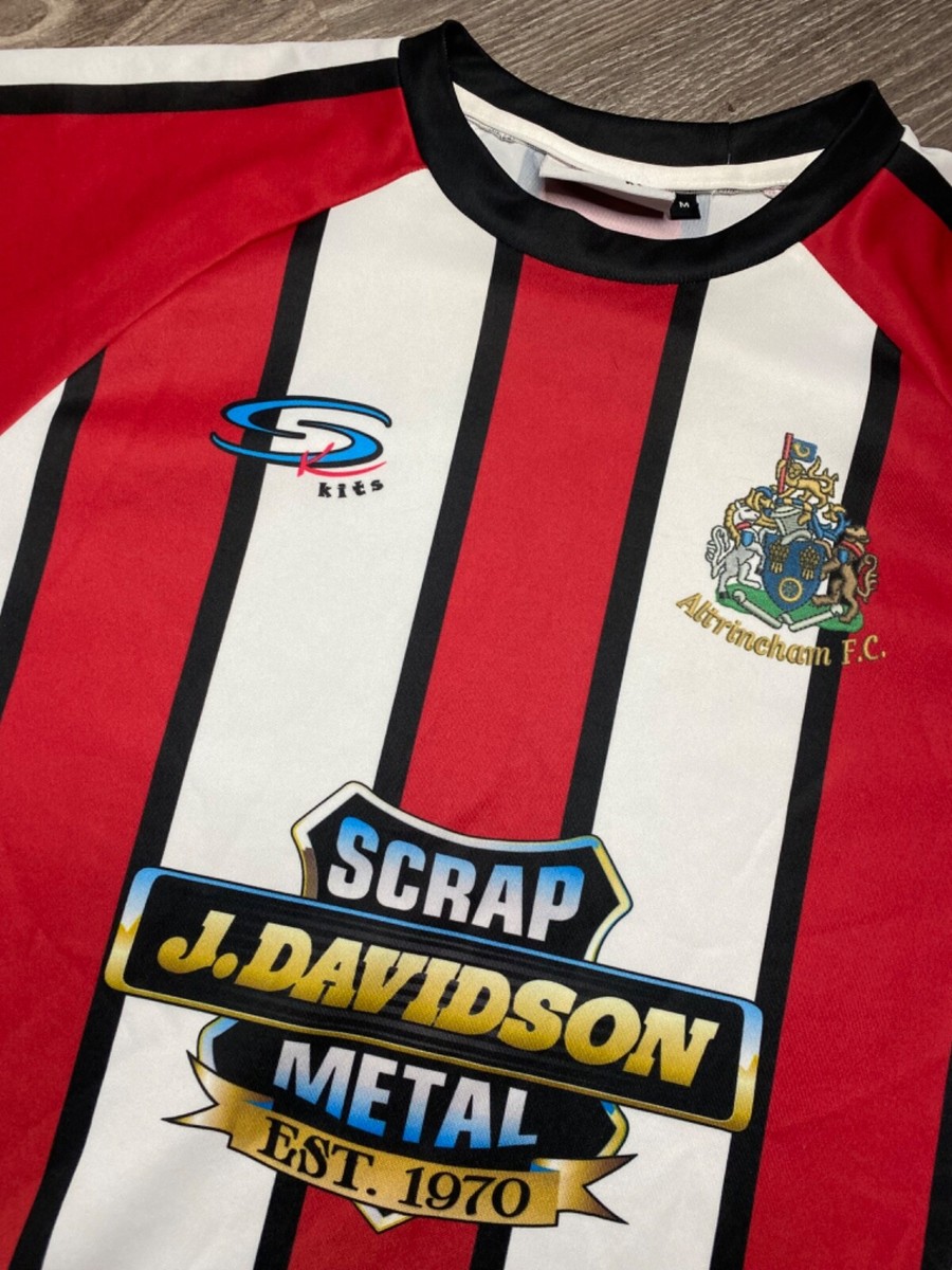 ALTRINCHAM FC Home Soccer Jersey 2018-19 National League Mens Medium England