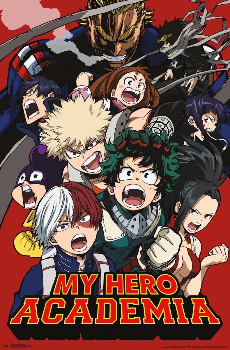 My Hero Academia - Key Art 2 Poster | eBay