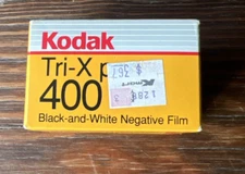 NEW Kodak Tri-X Pan 400 Black & White Print Film TX 135-36 Expo Expired 12/1990