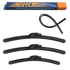 AERO Wiper Blades for Cadillac XT4 XT5 XT6, 24"+20" Front + 12" Rear