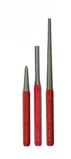 CRAFTSMAN Punch Set 3 pc Red USA 1333