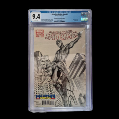 Amazing Spider-Man #1 Maximum Granov Sketch Variant CGC 9.4 | Marvel Comic | RAR