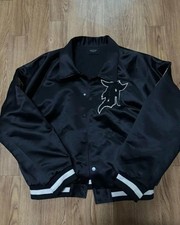 Fear Of God Fifth Satin Manuel Baseball Jacket