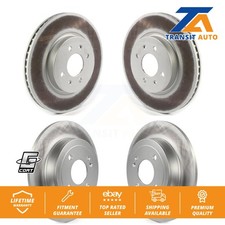 Front Rear Coated Disc Brake Rotors Kit For Kia Rio Hyundai Accent KG-101272