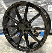 21" AUDI RS7 C8 2019-2026 RIVIERA RF6 FLOW FORMED GLOSS BLACK 9J ALLOY WHEELS X4