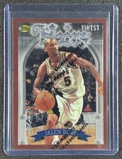 JALEN ROSE 1996-97 TOPPS FINEST #208 BRONZE HEIRS W/ COATING PACERS