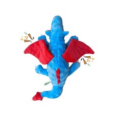 Dragon Dog Squeak Plush Toy Chew Toy Resistant to Bite Keeps Dogs H... Fast Ship