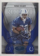 2008 Leaf Certified Materials Mirror Blue Signatures 43/100 Mike Hart Auto rf2