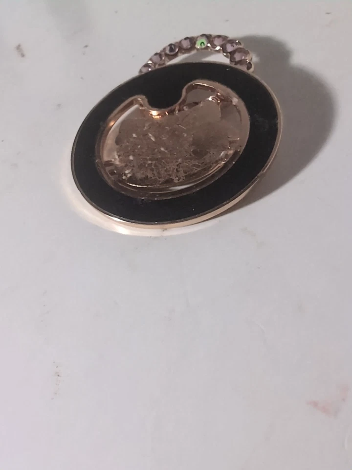 Anel de telefone removível magnético Hello Kitty rosa strass por Sonic - Imagem 3 de 3