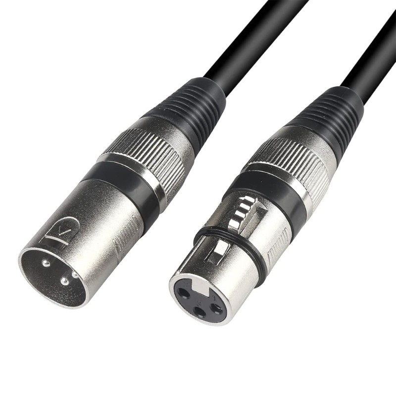 Balanced 3Pin XLRs Stage Cable Male to Female Sound Cable for Microphones Studio
