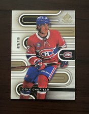 Cole Caufield 2022-23 SP Game Used Gold Parallel 78/119 - Montreal Canadiens