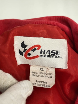 CHASE 80s-90s/Budweiser/Racing Jacket/XL/Cotton/RED Used | eBay