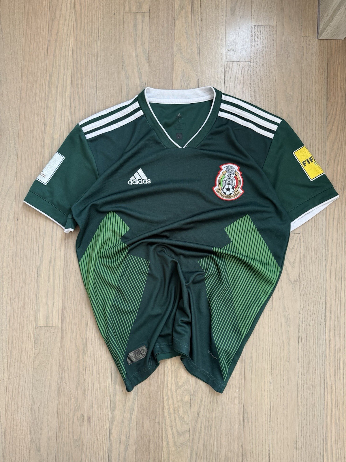 2018 World Cup Mexico National Team HOME SOCCER FOOTBALL JERSEY ADIDAS BQ4701