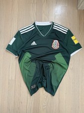 2018 World Cup Mexico National Team HOME SOCCER FOOTBALL JERSEY ADIDAS BQ4701