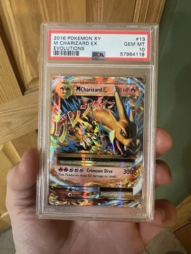 Pokémon XY Evolutions 2016 Holo M Charizard EX #13/108 Psa 10