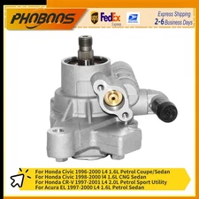 Power Steering Pump For Honda Civic CR-V Acura 1996 1997-2001 1.6L 2.0L 21-5066