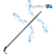 Male Electric E-stim Stretcher Urethral Sounding Rod Penis Plug Dilator Metal
