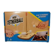 Mini Tetherball Game 10" ages 8 Family Game Night Fun