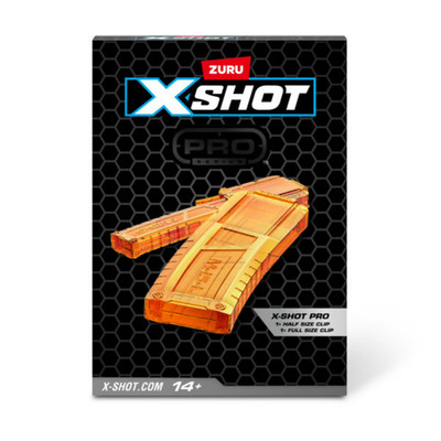 XSHOT Skins Pro Twin Clip Pack, Outdoor Blaster by ZURU, Ages 14+.  New Sealed