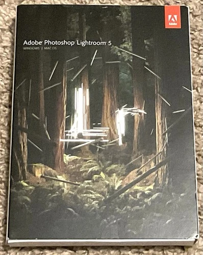 Adobe Photoshop Lightroom 5 Software DVD with Serial Number