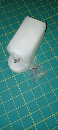 VTG NOS Mecoa  8oz Nitro Tank For K&B OUTBOARD.  RCBOAT