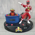 Power Rangers Alarm Clock WORKING Red Ranger Alpha 5 Vintage Retro Toys 1995