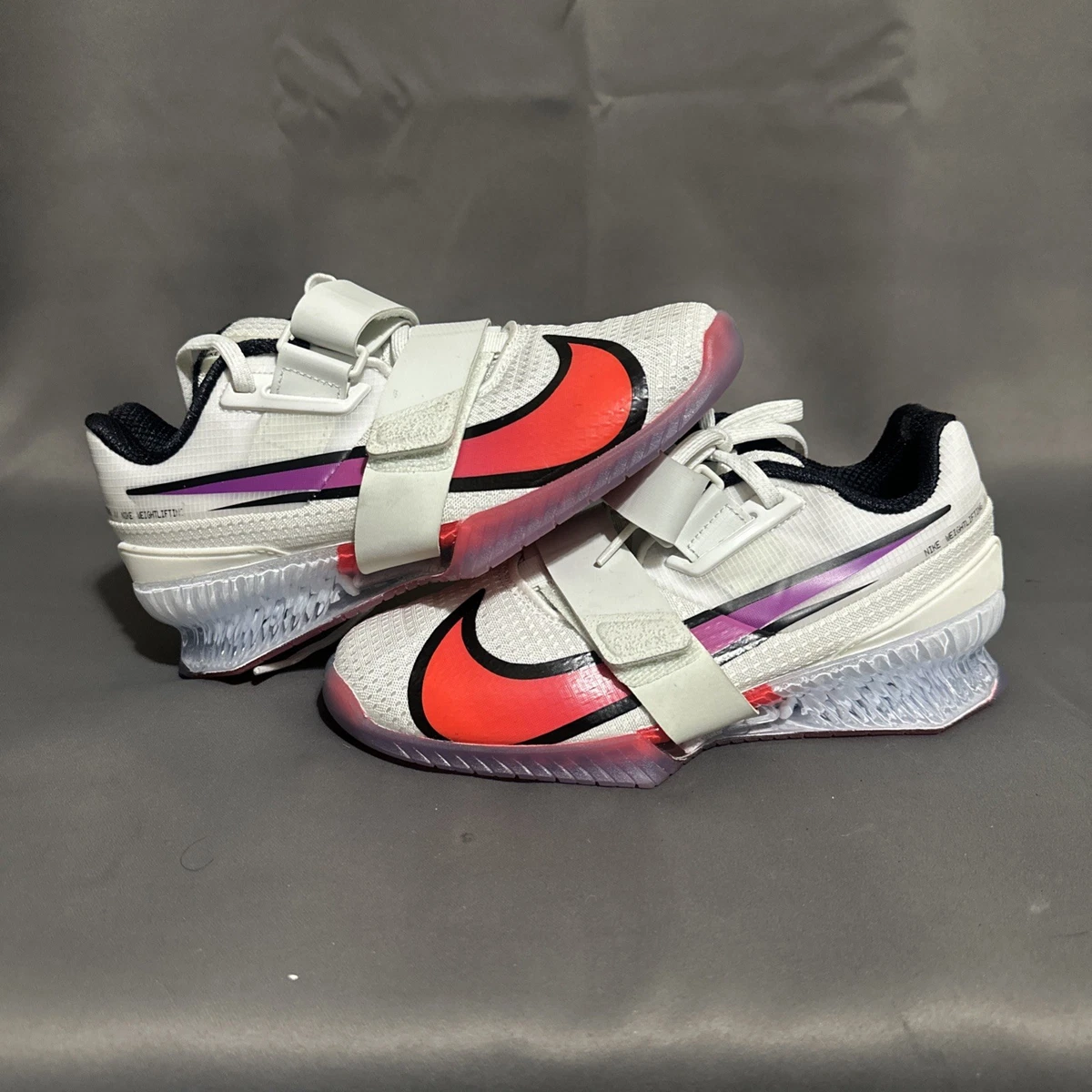 Men 11.5-Nike Romaleos 4 nby Flash Crimson Weightlifting Powerlifting CN9662-100 Nike Romaleos 4 Weightlifting Shoes. Nike.com main image 2