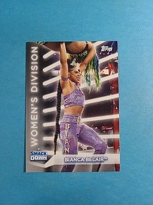 Bianca Belair 2021 Topps WWE Women's Division Wrestling Card # R-18 J0296