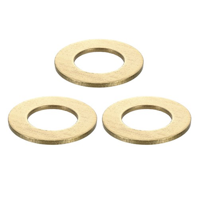 #ad #ad 3Pcs Brass Flat Washer M28x50x3mm Brass Washer Assortment for Screws Bolts AU $20.51