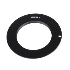 Ultrathin M42-NZ Lens Adapter M42 Lens to Nikon Z Camera Z6 Z7 Black
