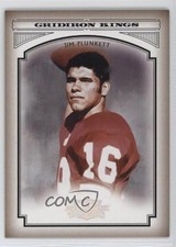 2006 Donruss Threads College Gridiron Kings Silver /250 Jim Plunkett #CGK-25 b7a