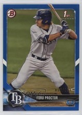 2018 Bowman Draft Blue 65/150 Ford Proctor #BD-105 n1u