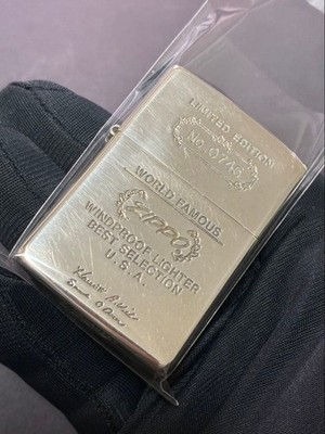 Zippo vintage lighter made in 1991, limited edition, NO.0745 | eBay
