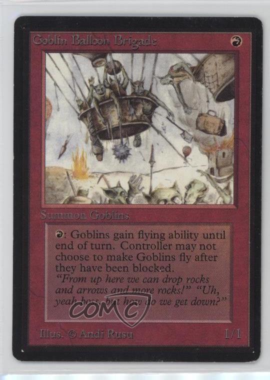 Goblin Balloon Brigade Magic: Limited Edition Beta 1993