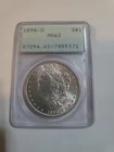 Beautiful 1898 O Morgan Silver Dollar   MS 62 GREAT LUSTER........!