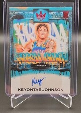 2023-24 Panini Court Kings -KEYONTAE JOHNSON- Fresh Paint Ruby RC Auto #/99