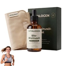 Vitalogen Bio Rizinusöl Wickel Bauch,Wiederv...